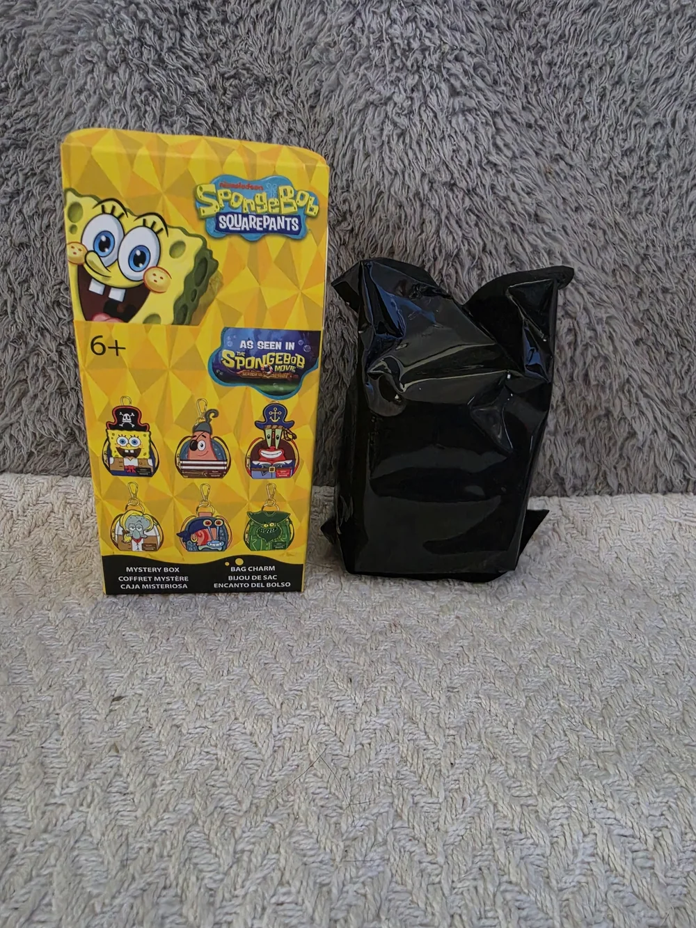 Loungefly SpongeBob SquarePants Mystery Mini Backpack Keychain.